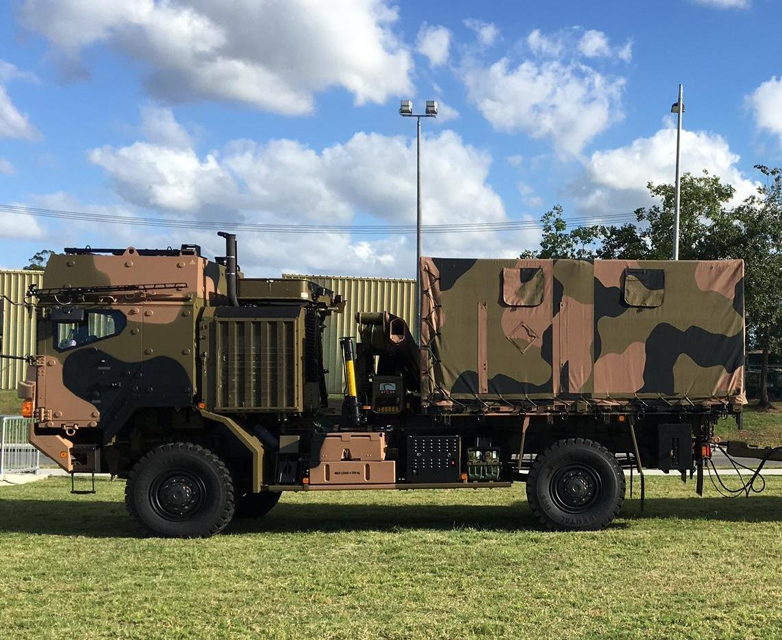 Rheinmetall MAN Truck with MAXICAM Canvas also known as Terra Australia Canvas 2 (TAC2)