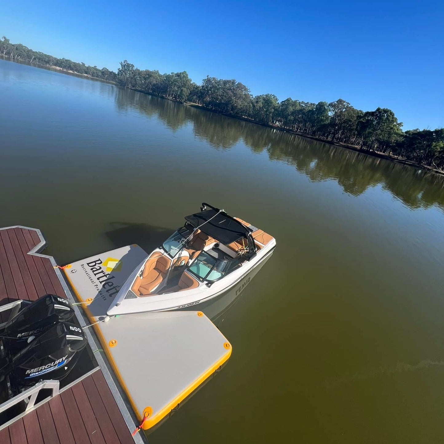 4Mx2M 'V' Deck Inflatable Pontoon