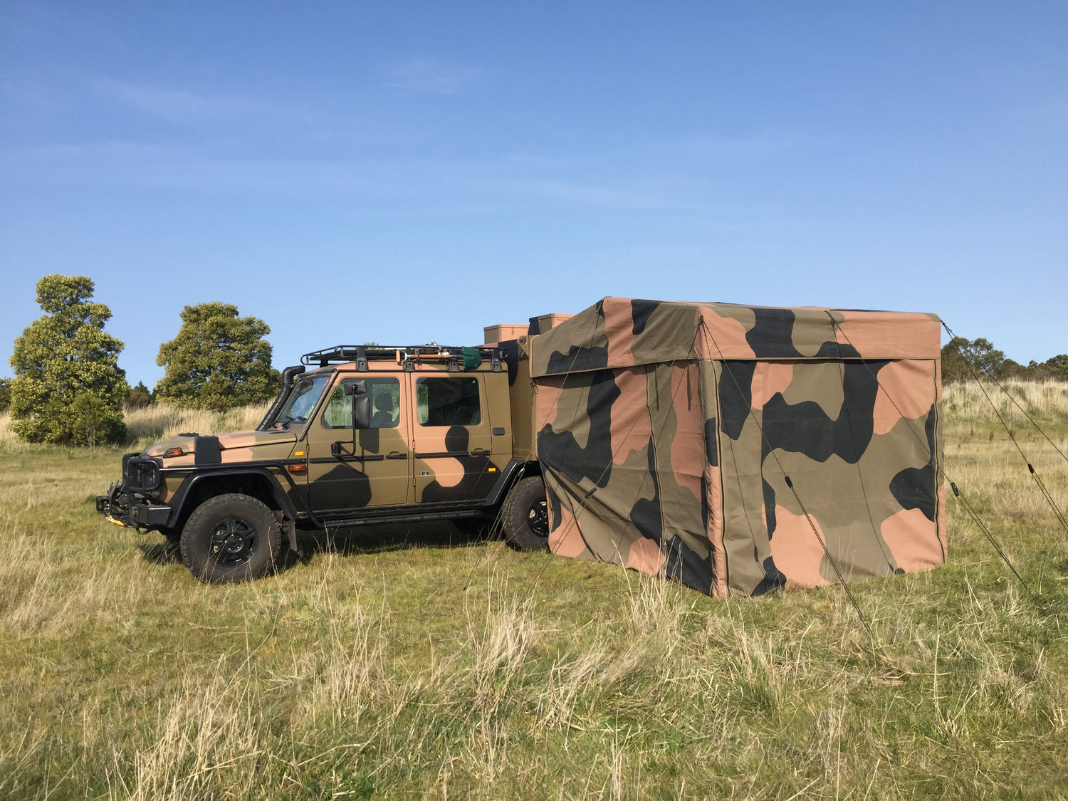 ADF G Wagon with MAXICAM Canvas also known as Terra Australia Canvas 2 (TAC2)