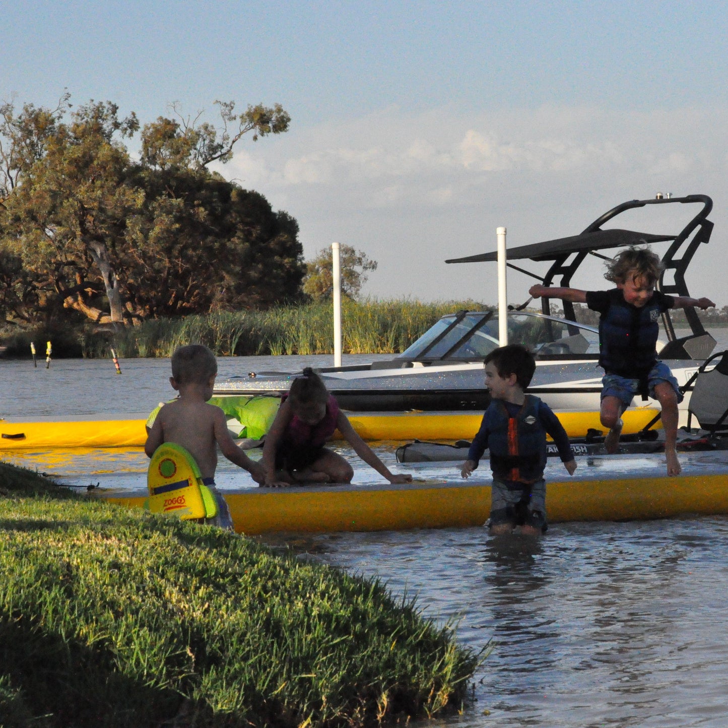 5M Straight Inflatable Pontoon