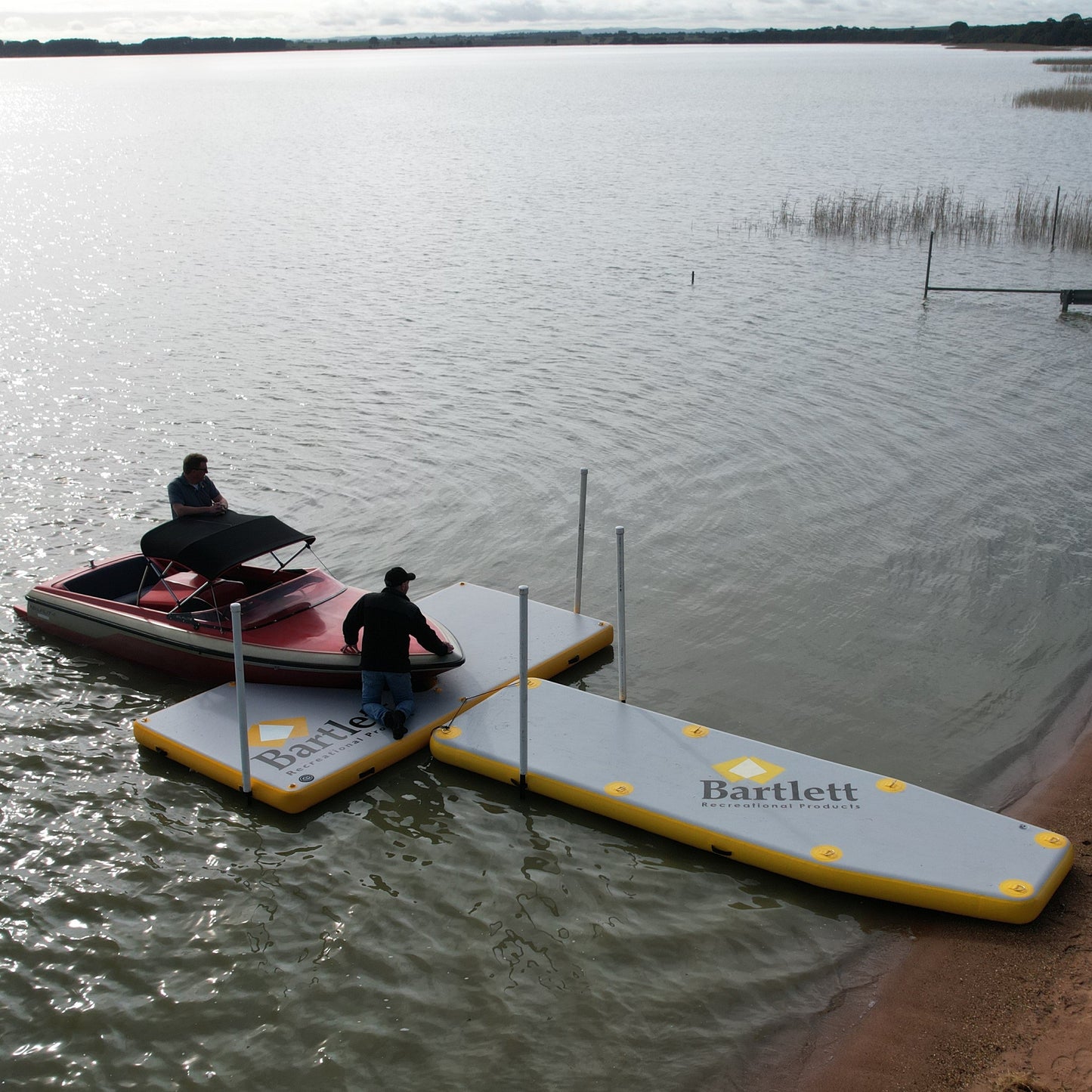 V Deck Pontoon Bartlett Recreational Inflatable Pontoon Skadr Dock Jetty Australia