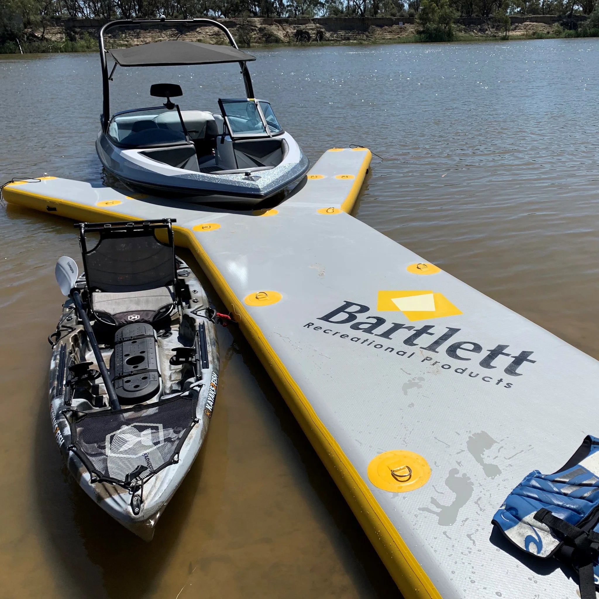 Big Inflatable Pontoon Inflatable Pontoons – Bartlett Manufacturing