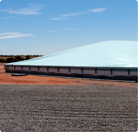 Grain Bunker Covers