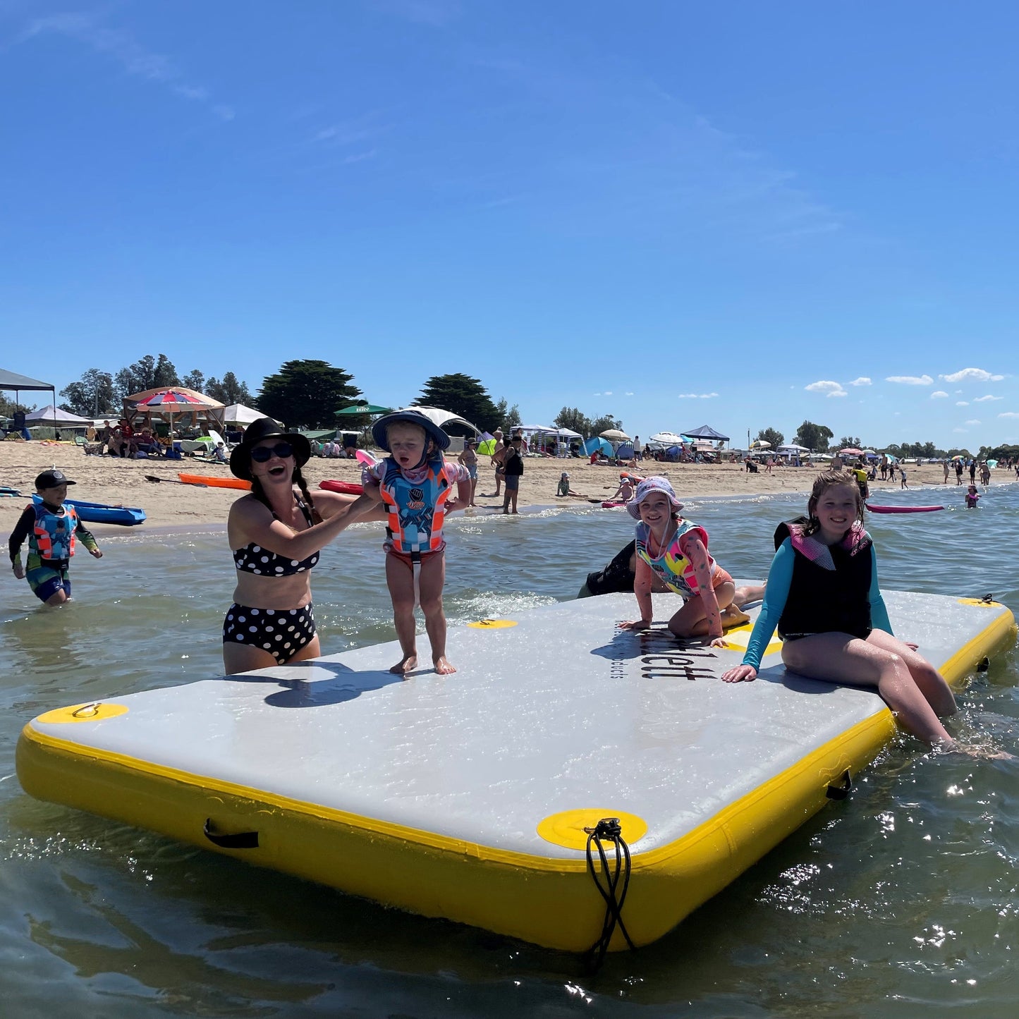 4Mx2M Deck Extender Inflatable Pontoon