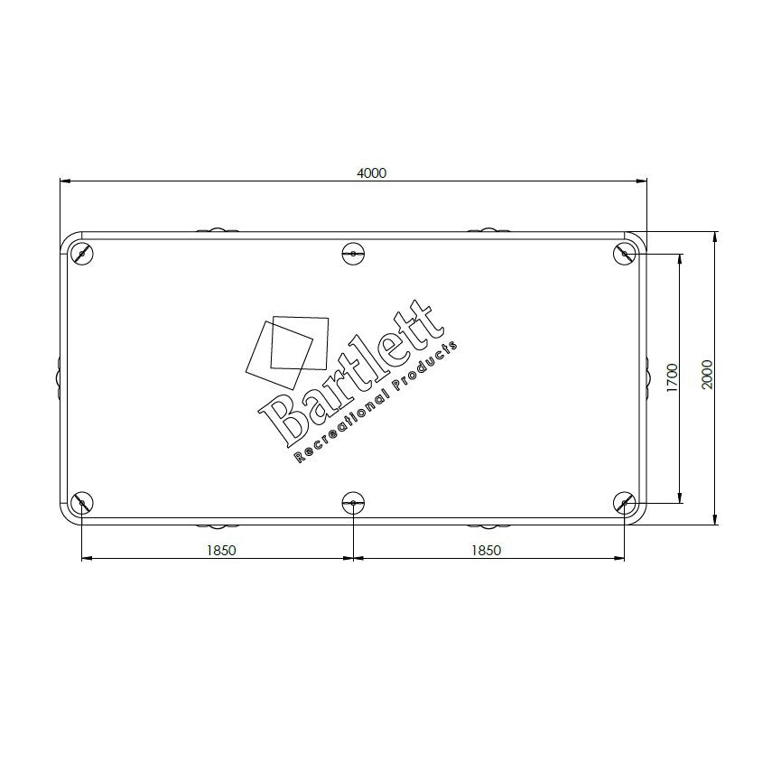 4Mx2M Deck Extender Inflatable Pontoon