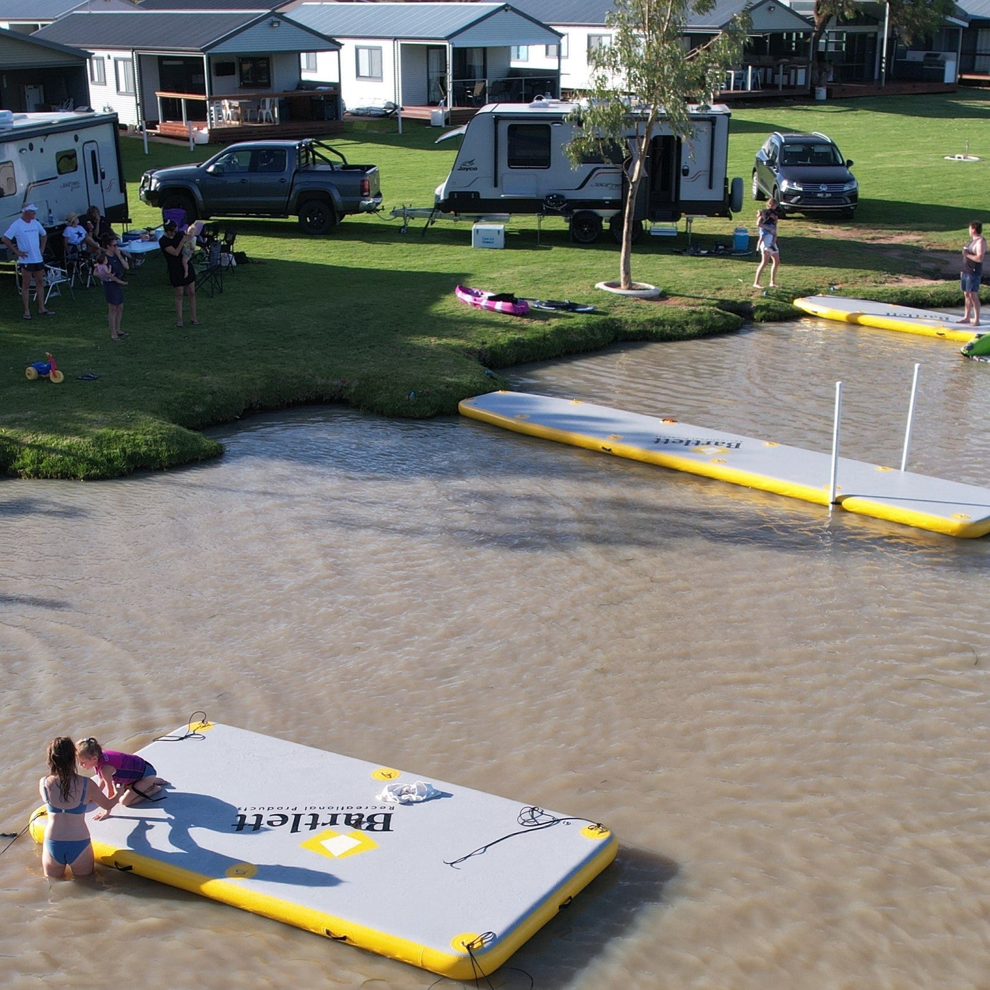 4Mx2M Deck Extender Inflatable Pontoon