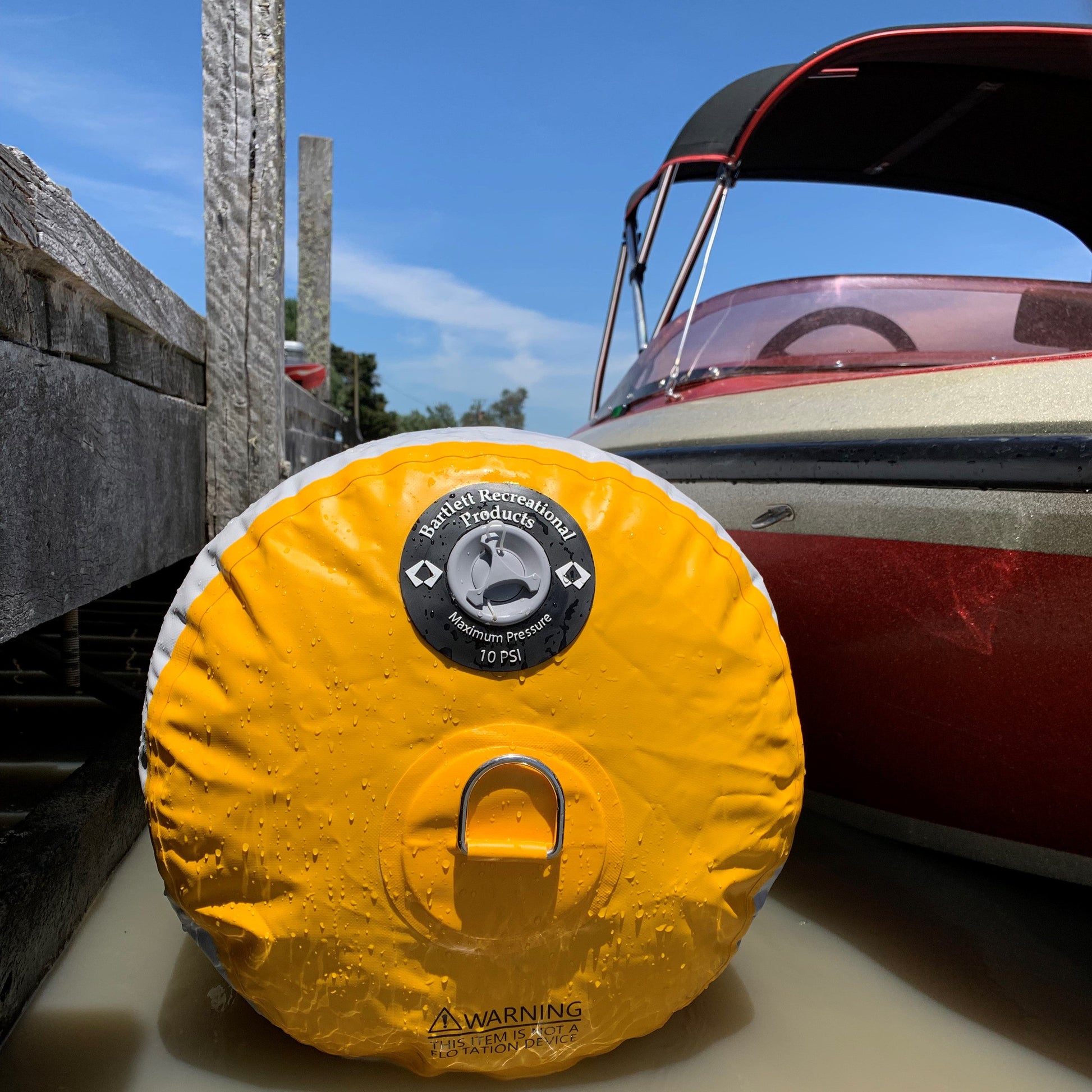 1.8M (6FT) Bartlett Recreational Products Australia Inflatable Boat Fender Ski Boat Big Bumper Boat Raft Up Jet Ski Tinny Yacht Jetty Dock Fender